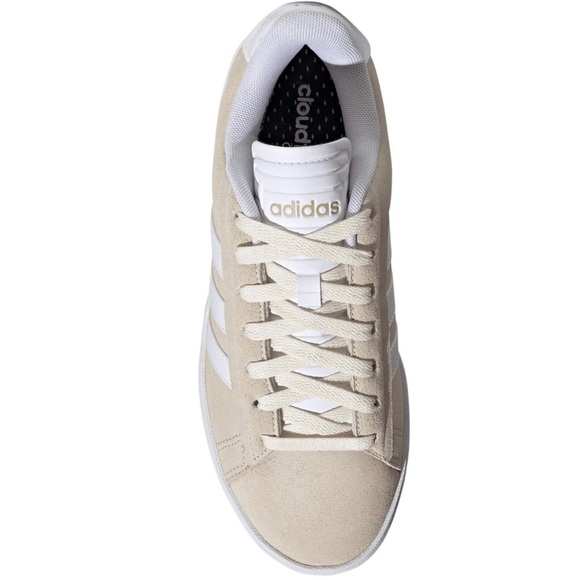 Adidas Grand Court Alpha Cloudfoam Retro Women's Low Top Shoes Sneaker OFF-WHITE - Picture 5 of 6